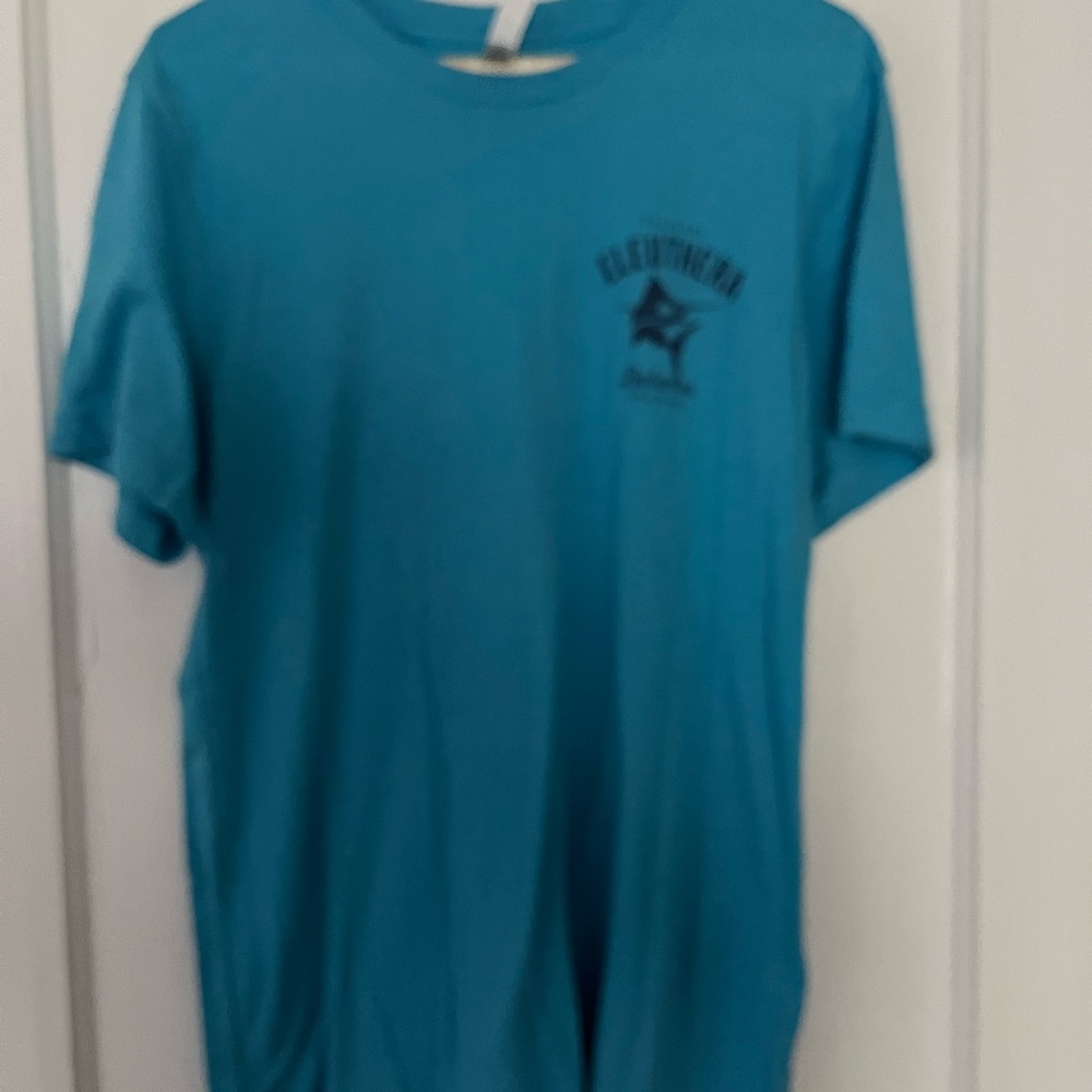 Gildan Teal Graphic Tee